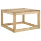 vidaXL Set de muebles de jardín 9 piezas con cojines madera impregnada vidaXL Set de muebles de jardín 9 piezas con cojines madera impregnada
