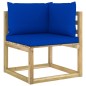 vidaXL Set de muebles de jardín 7 piezas con cojines madera impregnada vidaXL Set de muebles de jardín 7 piezas con cojines madera impregnada