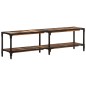 vidaXL Mueble de TV madera maciza reciclada 150x30x41 cm vidaXL Mueble de TV madera maciza reciclada 150x30x41 cm