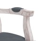 vidaXL Silla de comedor terciopelo gris oscuro 62x59,5x100,5 cm vidaXL Silla de comedor terciopelo gris oscuro 62x59,5x100,5 cm