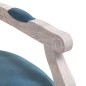 vidaXL Silla de comedor terciopelo azul 54x56x96,5 cm vidaXL Silla de comedor terciopelo azul 54x56x96,5 cm