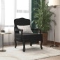vidaXL Sillón de terciopelo negro 64x64x90 cm vidaXL Sillón de terciopelo negro 64x64x90 cm