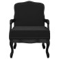 vidaXL Sillón de terciopelo negro 64x64x90 cm vidaXL Sillón de terciopelo negro 64x64x90 cm
