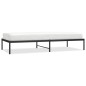 vidaXL Estructura de cama de metal negro 90x200 cm vidaXL Estructura de cama de metal negro 90x200 cm