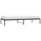 vidaXL Estructura de cama de metal negro 90x200 cm vidaXL Estructura de cama de metal negro 90x200 cm
