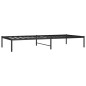 vidaXL Estructura de cama de metal negro 90x200 cm vidaXL Estructura de cama de metal negro 90x200 cm