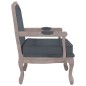 vidaXL Sillón de terciopelo gris oscuro 64x64x90 cm vidaXL Sillón de terciopelo gris oscuro 64x64x90 cm