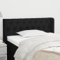 vidaXL Cabecero de tela negro 93x16x78/88 cm vidaXL Cabecero de tela negro 93x16x78/88 cm
