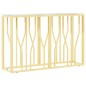 vidaXL Mesa consola acero inoxidable y vidrio 110x30x70 cm vidaXL Mesa consola acero inoxidable y vidrio 110x30x70 cm