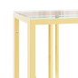 vidaXL Mesa consola acero inoxidable y vidrio 110x30x70 cm vidaXL Mesa consola acero inoxidable y vidrio 110x30x70 cm