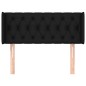 vidaXL Cabecero de tela negro 93x16x78/88 cm vidaXL Cabecero de tela negro 93x16x78/88 cm