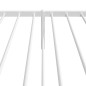 vidaXL Estructura de cama de metal con cabecero blanco 90x190 cm vidaXL Estructura de cama de metal con cabecero blanco 90x190 cm