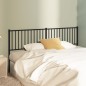 vidaXL Cabecero de metal negro 180 cm vidaXL Cabecero de metal negro 180 cm
