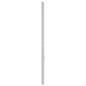 vidaXL Cabecero de metal blanco 107 cm vidaXL Cabecero de metal blanco 107 cm