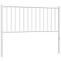 vidaXL Cabecero de metal blanco 107 cm vidaXL Cabecero de metal blanco 107 cm