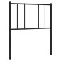 vidaXL Cabecero de metal negro 80 cm vidaXL Cabecero de metal negro 80 cm