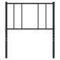 vidaXL Cabecero de metal negro 80 cm vidaXL Cabecero de metal negro 80 cm