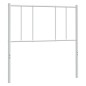 vidaXL Cabecero de metal blanco 100 cm