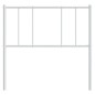 vidaXL Cabecero de metal blanco 100 cm