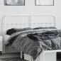 vidaXL Cabecero de metal blanco 160 cm vidaXL Cabecero de metal blanco 160 cm
