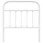 vidaXL Cabecero de metal blanco 90 cm vidaXL Cabecero de metal blanco 90 cm