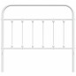 vidaXL Cabecero de metal blanco 107 cm vidaXL Cabecero de metal blanco 107 cm