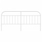 vidaXL Cabecero de metal blanco 193 cm vidaXL Cabecero de metal blanco 193 cm