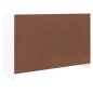 vidaXL Cómoda cajonera ALTA madera maciza pino blanco 112x35x73 cm vidaXL Cómoda cajonera ALTA madera maciza pino blanco 112x35x73 cm