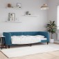 vidaXL Sofá cama terciopelo azul 80x200 cm vidaXL Sofá cama terciopelo azul 80x200 cm