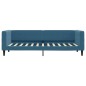 vidaXL Sofá cama terciopelo azul 80x200 cm vidaXL Sofá cama terciopelo azul 80x200 cm