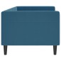 vidaXL Sofá cama terciopelo azul 80x200 cm vidaXL Sofá cama terciopelo azul 80x200 cm