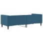 vidaXL Sofá cama terciopelo azul 80x200 cm vidaXL Sofá cama terciopelo azul 80x200 cm