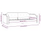 vidaXL Sofá cama tela gris claro 90x190 cm vidaXL Sofá cama tela gris claro 90x190 cm