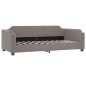 vidaXL Sofá cama tela gris taupe 80x200 cm vidaXL Sofá cama tela gris taupe 80x200 cm
