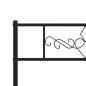 vidaXL Estructura de cama con cabecero y estribo metal negro 100x190cm vidaXL Estructura de cama con cabecero y estribo metal negro 100x190cm