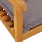vidaXL Silla mecedora con cojines madera maciza acacia vidaXL Silla mecedora con cojines madera maciza acacia