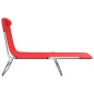 vidaXL Tumbonas plegables 2 uds acero y textilene rojo vidaXL Tumbonas plegables 2 uds acero y textilene rojo
