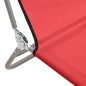 vidaXL Tumbonas plegables 2 uds acero y textilene rojo vidaXL Tumbonas plegables 2 uds acero y textilene rojo