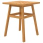 vidaXL Mesa auxiliar madera maciza acacia 45x45x60 cm vidaXL Mesa auxiliar madera maciza acacia 45x45x60 cm