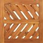 vidaXL Mesa auxiliar madera maciza acacia 45x45x60 cm vidaXL Mesa auxiliar madera maciza acacia 45x45x60 cm