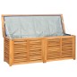 vidaXL Caja de almacenaje de jardín con bolsa teca maciza 150x50x53 cm vidaXL Caja de almacenaje de jardín con bolsa teca maciza 150x50x53 cm