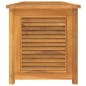 vidaXL Caja de almacenaje de jardín con bolsa teca maciza 150x50x53 cm vidaXL Caja de almacenaje de jardín con bolsa teca maciza 150x50x53 cm