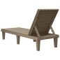 vidaXL Tumbona polipropileno marrón claro 155x58x83 cm vidaXL Tumbona polipropileno marrón claro 155x58x83 cm