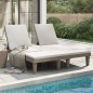 vidaXL Tumbona doble polipropileno marrón claro 155x138x83 cm vidaXL Tumbona doble polipropileno marrón claro 155x138x83 cm