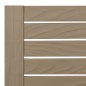 vidaXL Tumbona doble polipropileno marrón claro 155x138x83 cm vidaXL Tumbona doble polipropileno marrón claro 155x138x83 cm