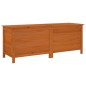 vidaXL Arcón de jardín madera maciza abeto marrón 150x50x56,5 cm vidaXL Arcón de jardín madera maciza abeto marrón 150x50x56,5 cm