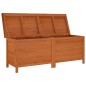 vidaXL Arcón de jardín madera maciza abeto marrón 150x50x56,5 cm vidaXL Arcón de jardín madera maciza abeto marrón 150x50x56,5 cm