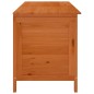 vidaXL Arcón de jardín madera maciza abeto marrón 150x50x56,5 cm vidaXL Arcón de jardín madera maciza abeto marrón 150x50x56,5 cm