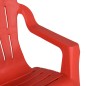 vidaXL Sillas de jardín niños 2 uds aspecto madera PP rojo 37x34x44 cm vidaXL Sillas de jardín niños 2 uds aspecto madera PP rojo 37x34x44 cm