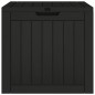 vidaXL Caja de almacenaje de jardín polipropileno negra 55,5x43x53 cm vidaXL Caja de almacenaje de jardín polipropileno negra 55,5x43x53 cm